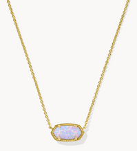 Load image into Gallery viewer, Elisa Gold Short Pendant Necklace
