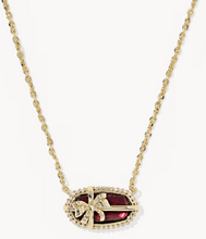 Load image into Gallery viewer, Elisa Bow Short Pendant Necklace

