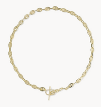 Load image into Gallery viewer, Elisa Toggle Gold Link and Chain Necklace
