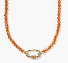 Load image into Gallery viewer, Emery Gold Beaded Strand Necklace
