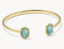 Load image into Gallery viewer, Daphne Gold Frame Cuff Bracelet
