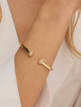 Load image into Gallery viewer, Mini Elton Gold Cuff Bracelet
