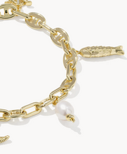 Load image into Gallery viewer, Parker Charm Gold Bracelet
