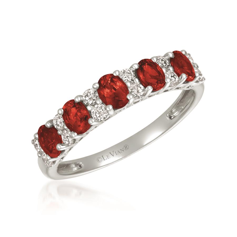 14K Vanilla Gold® Ring | Passion Ruby® 1 cts. | Vanilla Diamonds® 1/3 cts.