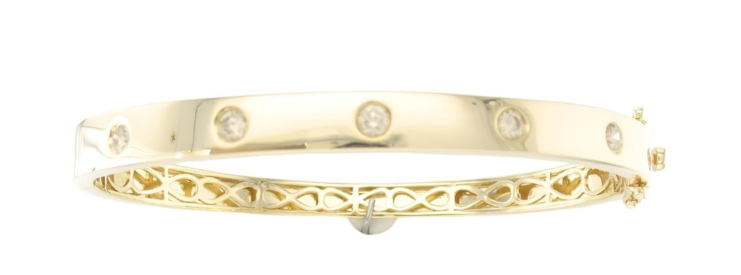 Le Vian 14K Honey Gold™ Bangle | Nude Diamonds™ 1/2 cts.