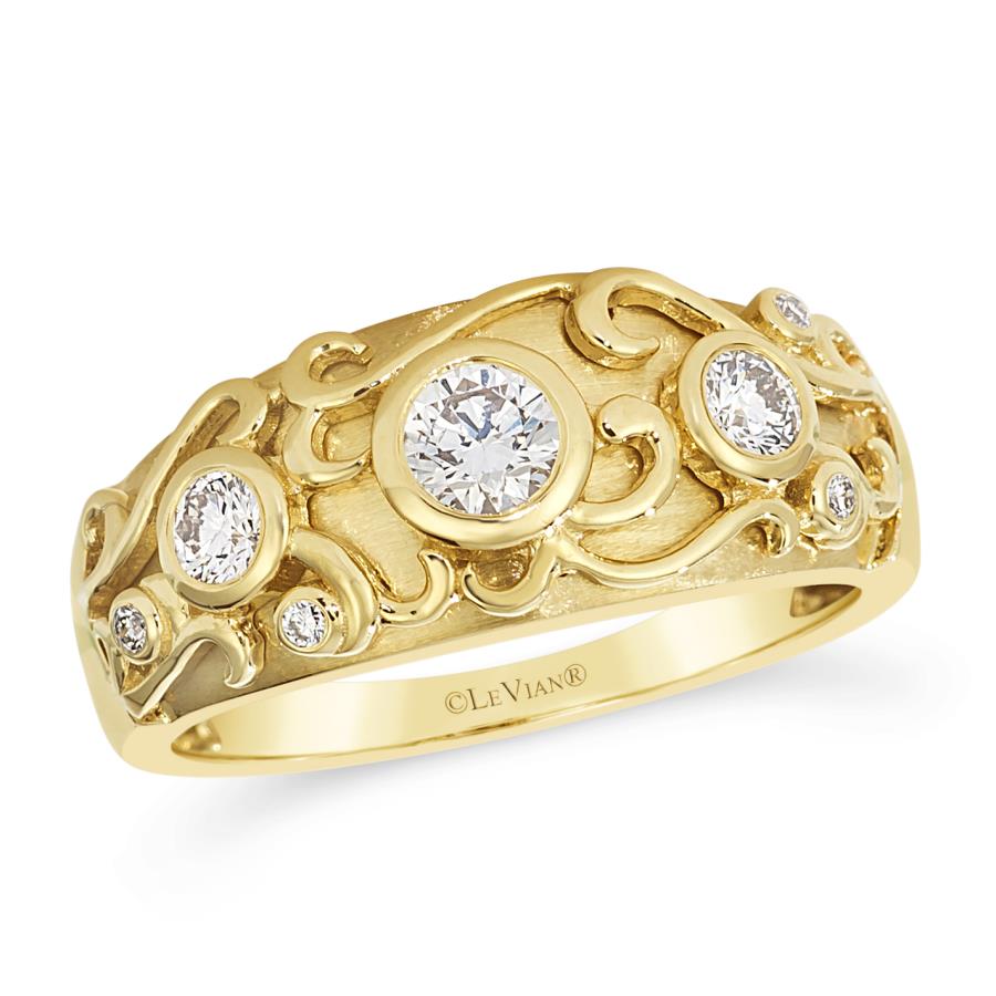 14K Honey Gold™ Ring | Nude Diamonds™ 3/8 cts.
