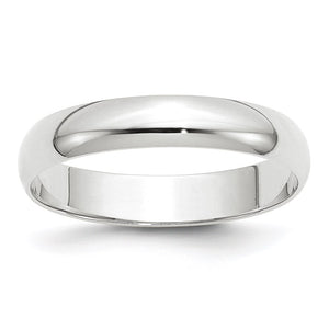 10KW 4mm LTW Half Round Band Size 9
