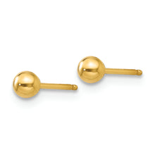 Load image into Gallery viewer, 14k Polished 3mm Ball Post Earrings
