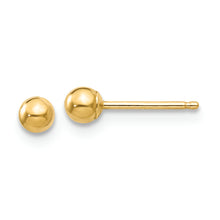 Load image into Gallery viewer, 14k Polished 3mm Ball Post Earrings
