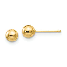 Load image into Gallery viewer, 14k Polished 4mm Ball Post Earrings
