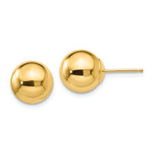 Load image into Gallery viewer, 14k Polished 9mm Ball Post Earrings
