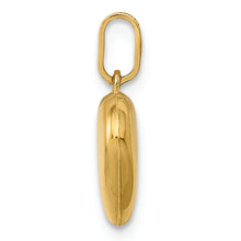 Load image into Gallery viewer, 14K Polished 3-D Puffed Heart Pendant

