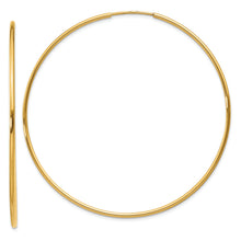Load image into Gallery viewer, 14k 1.25mm Endless Hoop Earring
