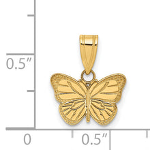 Load image into Gallery viewer, 14k Laser Cut Butterfly Charm
