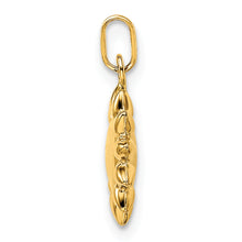 Load image into Gallery viewer, 14k Polished Puffed Sun Pendant
