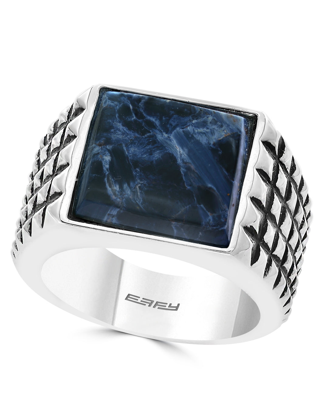 Effy Sterling Silver and Pietersite Ring