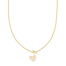 Load image into Gallery viewer, Kendra Scott x Dolly Parton Heart Music Note White Necklace
