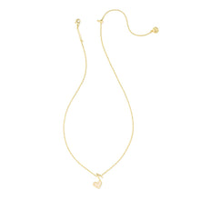 Load image into Gallery viewer, Kendra Scott x Dolly Parton Heart Music Note White Necklace
