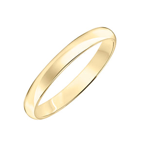 14 Karat White or Yellow Gold Comfort Fit Wedding Bands